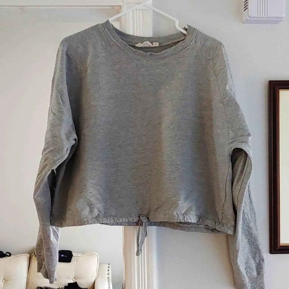 Women's Large Cropped sweater top